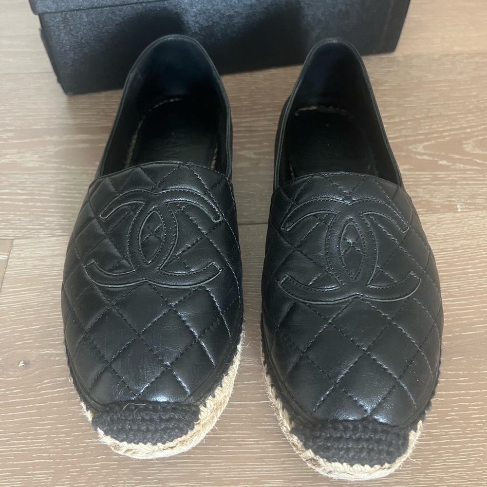 Chanel Quilted Espadrilles